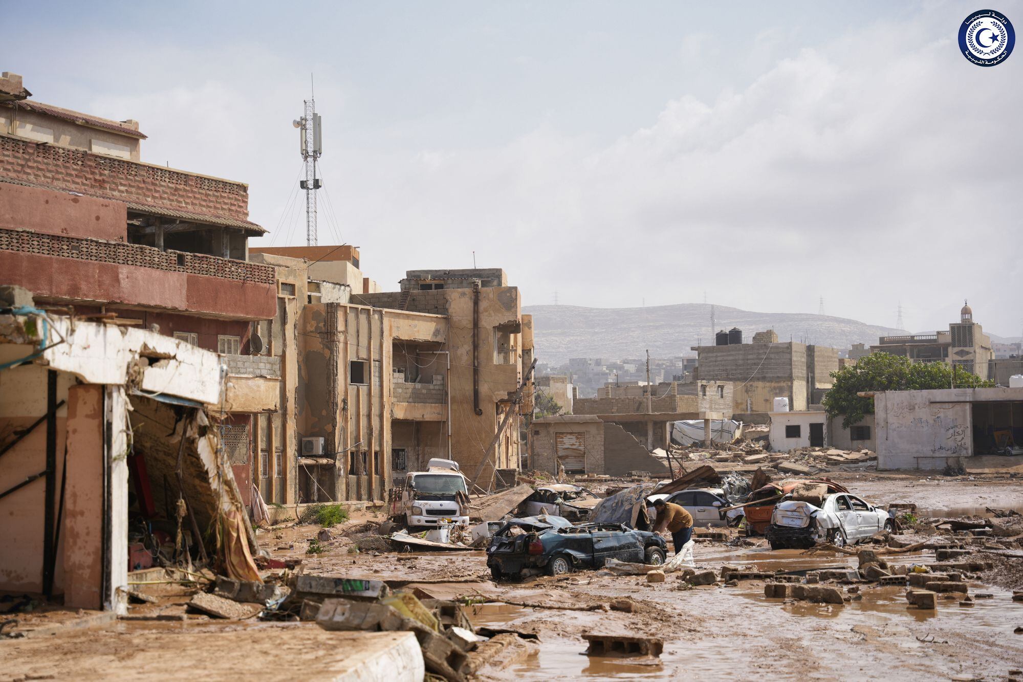 La impactante imagen que dejaron las inundaciones. Europa Press/Contacto/The eastern-based government
