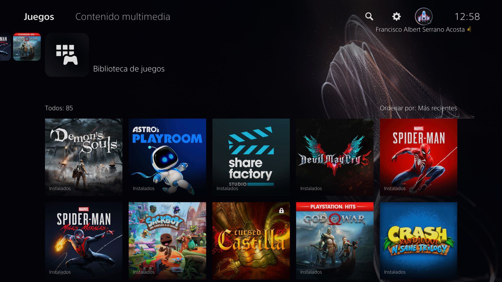Videojuegos digitales en PS5. (foto: as.com)