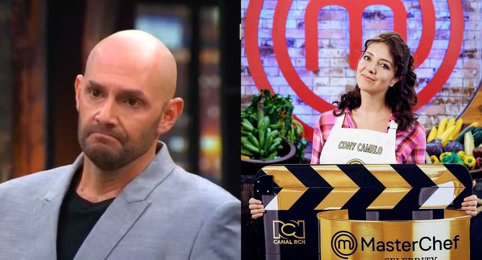 Nicolás de Zubiría y Cony Camelo protagonizaron pelea en 'MasterChef Celebrity', esto se dijeron - Infobae