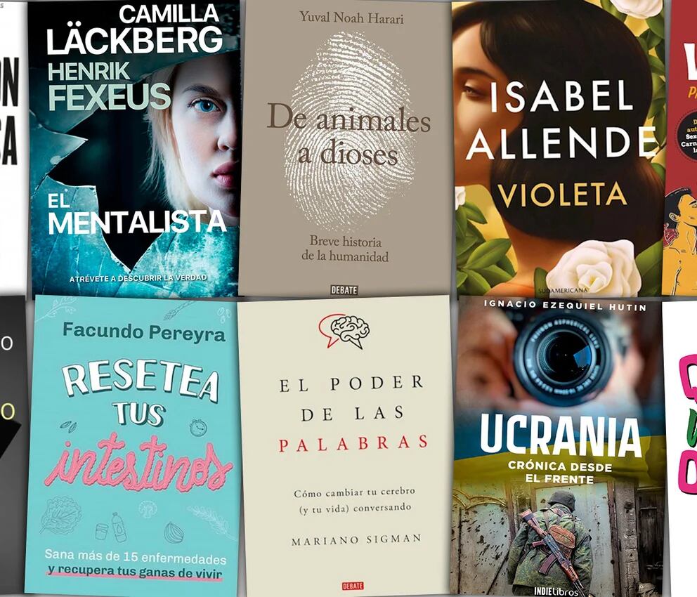 Los diez libros más vendidos del año en Bajalibros Argentina - Infobae