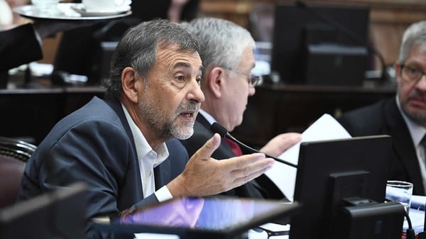 Carlos Caserio es presidente del PJ cordobés. Es uno de los impulsores de los cambios al proyecto votado en Diputados.