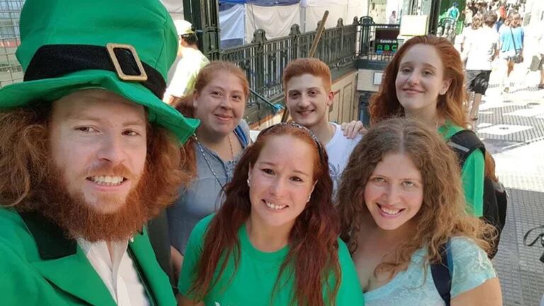 La cultura irlandesa presente a pleno en los festejos en Buenos Aires 