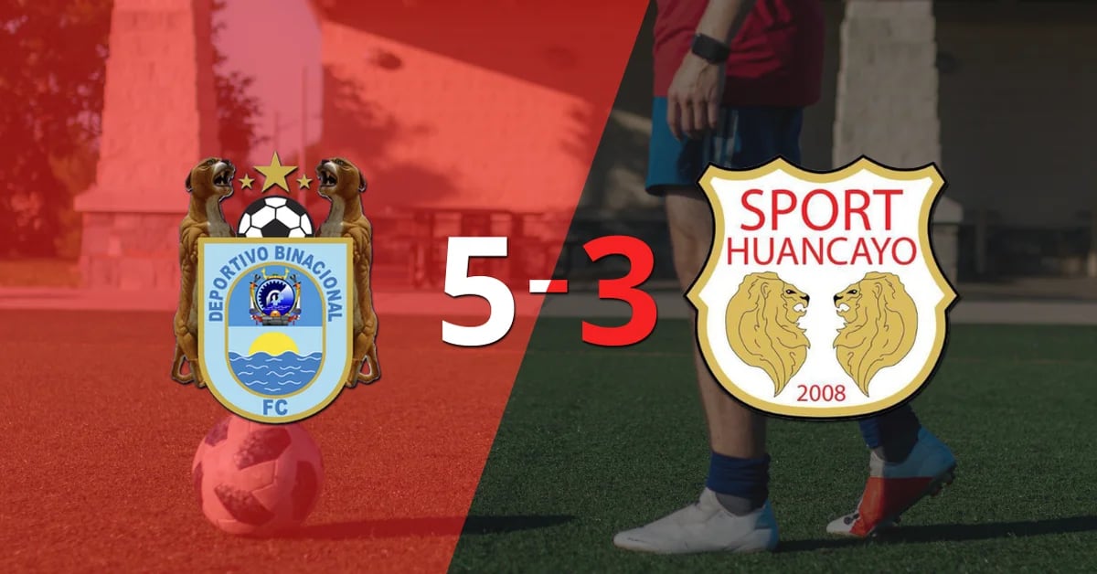 Double for Brandon Palacios in Deportivo Binacional’s 5-3 win over Sport Huancayo