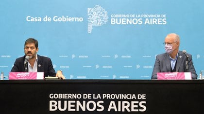 Carlos Bianco y Daniel Gollan (Foto: Prensa PBA)