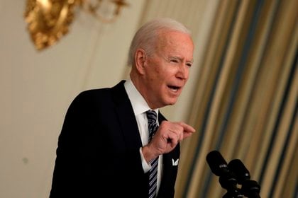 Corea del Norte lanzó una dura advertencia al gobierno de Joe Biden (EFE/EPA/Yuri Gripas) 