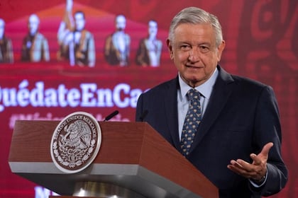 También admitió "inquietud" porque algunos estados liderados por la oposición, como Jalisco o Nuevo León, se han opuesto a las medidas sanitarias del Gobierno federal obedeciendo (Foto: Cortesía Presidencia)