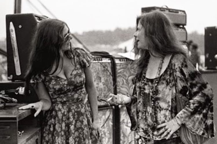 Peggy Caserta y Janis Joplin