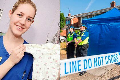 Lucy Letby, enfermera de Chester, en el Reino Unid, detenida por el crimen de al menos ocho bebes (Infobae/Shutterstock)