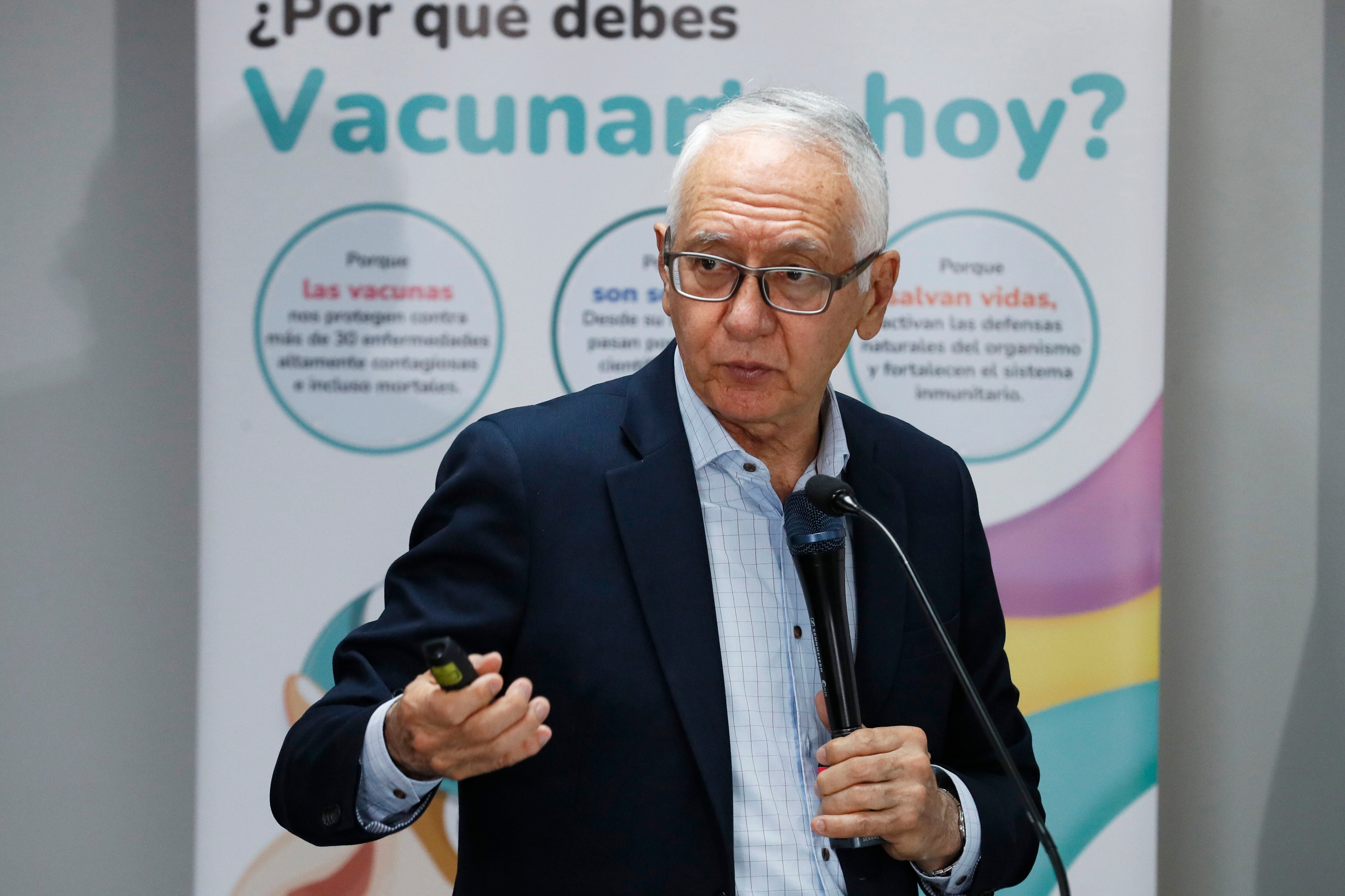 El ministro de Salud de Colombia, Guillermo Alfonso Jaramillo, anunció decreto para que la Adres le gire directamente a clínicas y hospitales - crédito EFE 