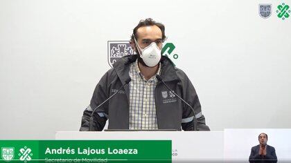 Andrés Lajous dio a conocer la noticia en el más reciente informe de avances del servicio del STC (Foto: Captura de Pantalla)