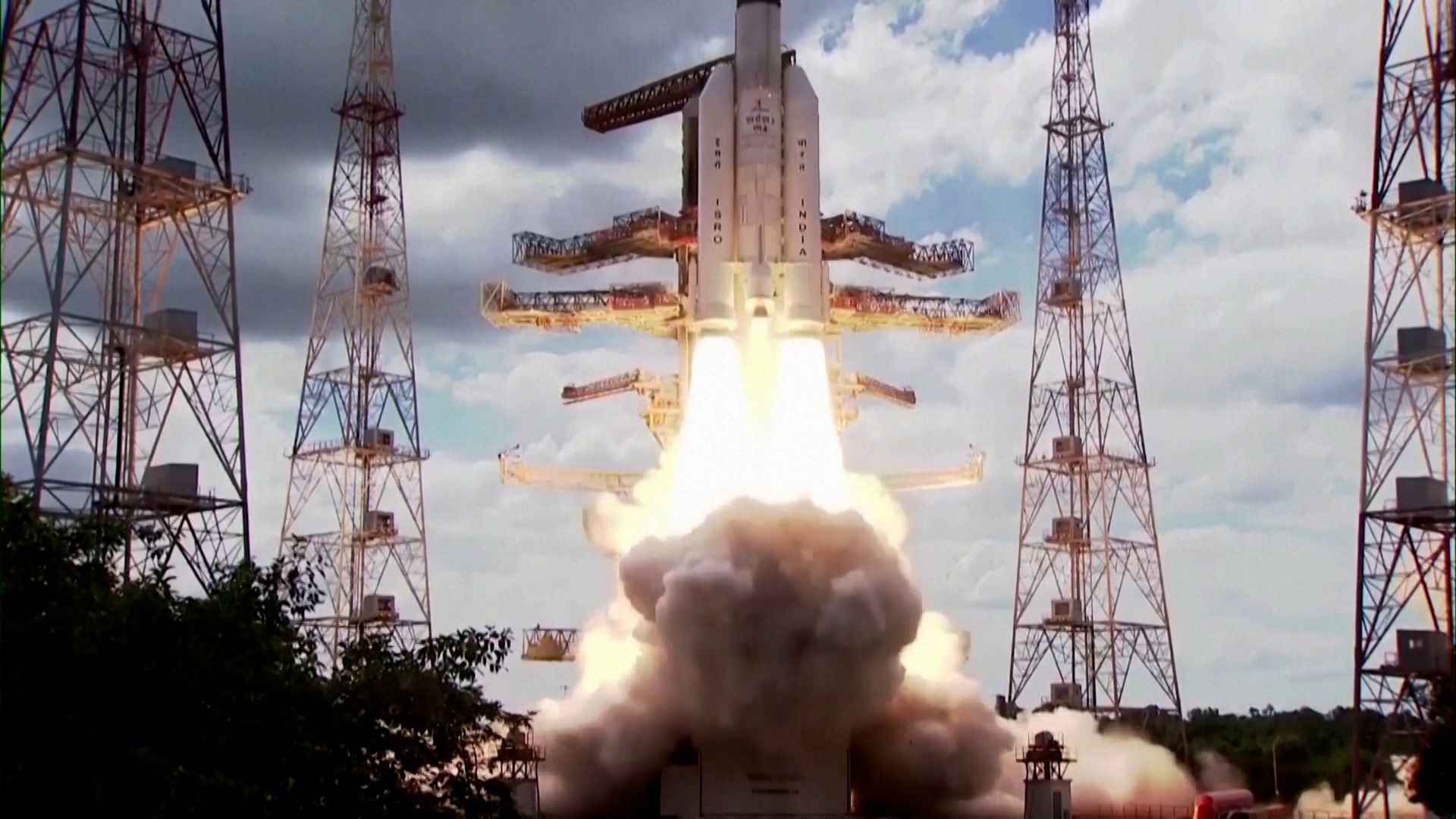 Hace 40 días India lanzaba la histórica misión que hoy llegó a la Luna (ISRO)