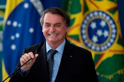 En la imagen, el presidente de Brasil, Jair Bolsonaro (EFE/Joédson Alves/Archivo)
