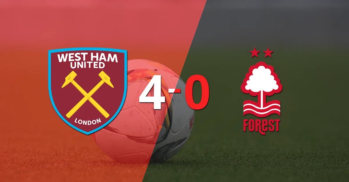 Nottingham Forest lost to West Ham United thanks to two goals from Danny Ings