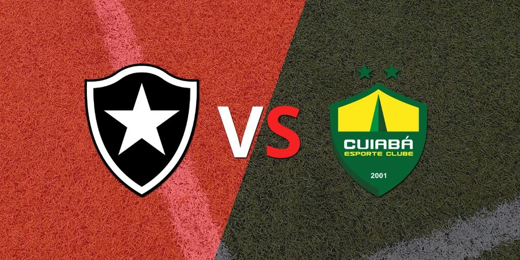 Inicia el partido entre Botafogo y Cuiabá