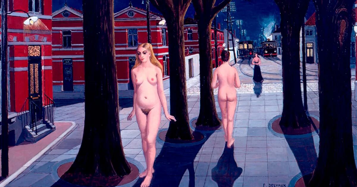 Beauty of the week: “Women of the gallant life” by Paul Delvaux