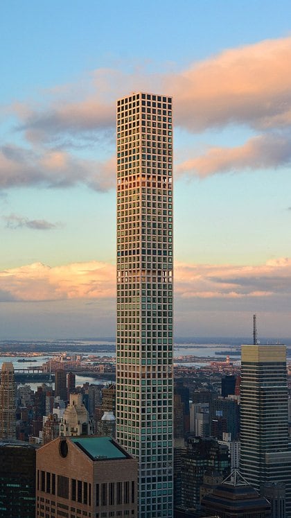 El rascacielos 432 Park Avenue.