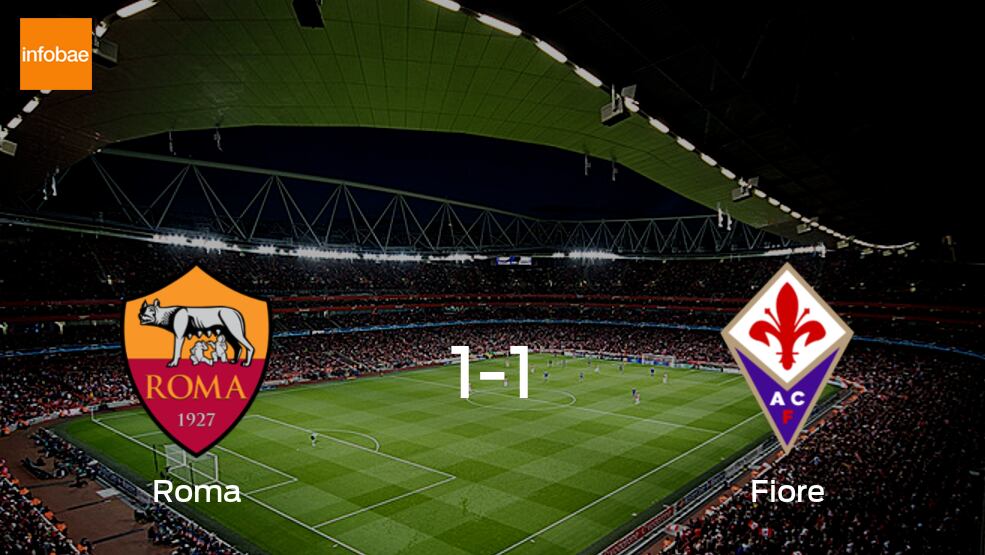 AS Roma 1 - 1 Fiorentina