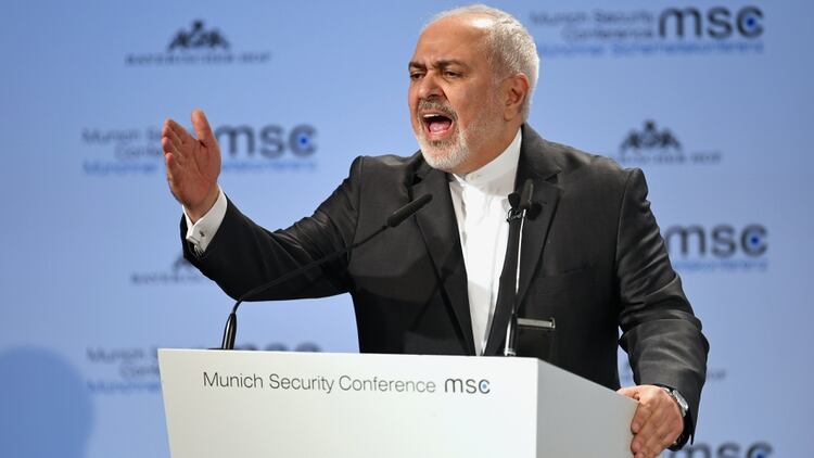 El canciller iraní Mohammad Javad Zarif, uno de los principales defensores del acuerdo nuclear
