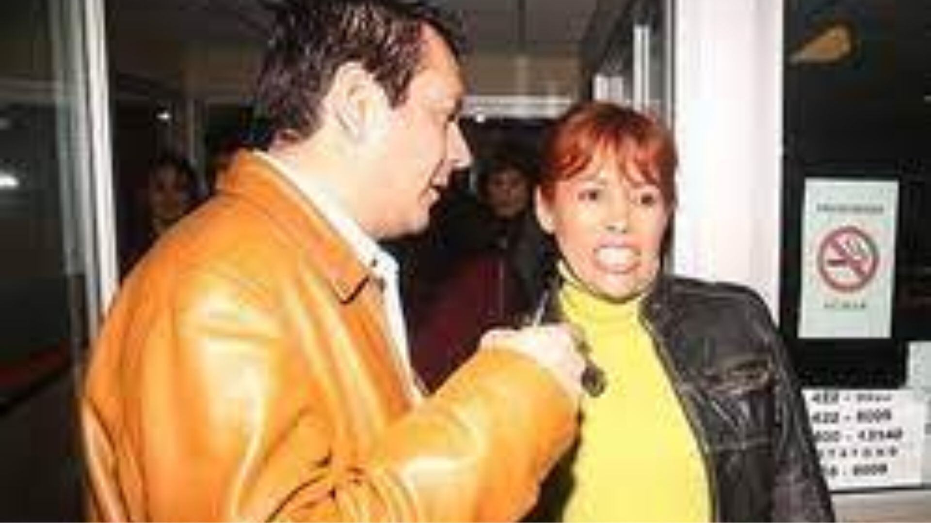 Magaly Medina y Ney Guerrero fueron interrogados por la jueza María Teresa Cabrera, la misma que los condenó a la cárcel.