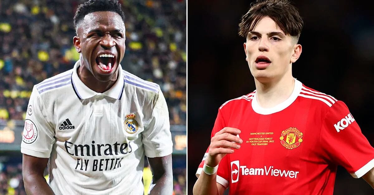 Garnacho’s praise for Vinicius Jr after his performance in Real Madrid’s historic win over Liverpool