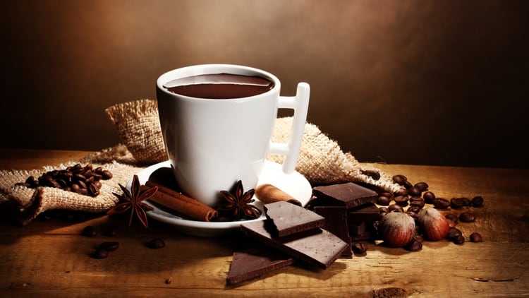 Es ideal tomar un rico chocolate caliente para los días de frío