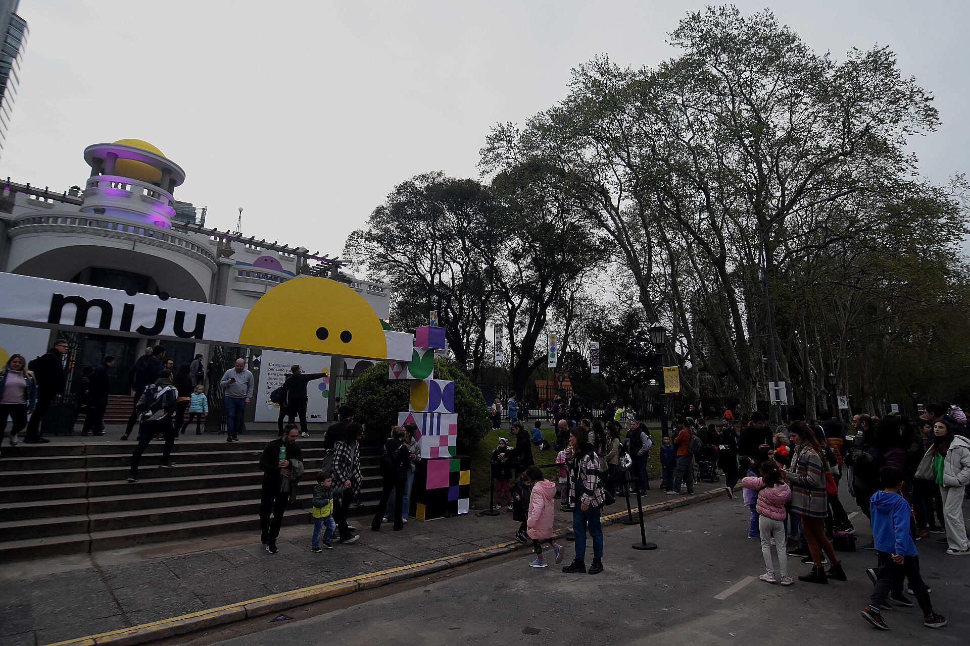 El MIJU (Museo de la Imaginación y los Juegos) en Puerto Madero-Costanera Sur fue abierto al público este sábado (Foto: Nicolás Stulberg)