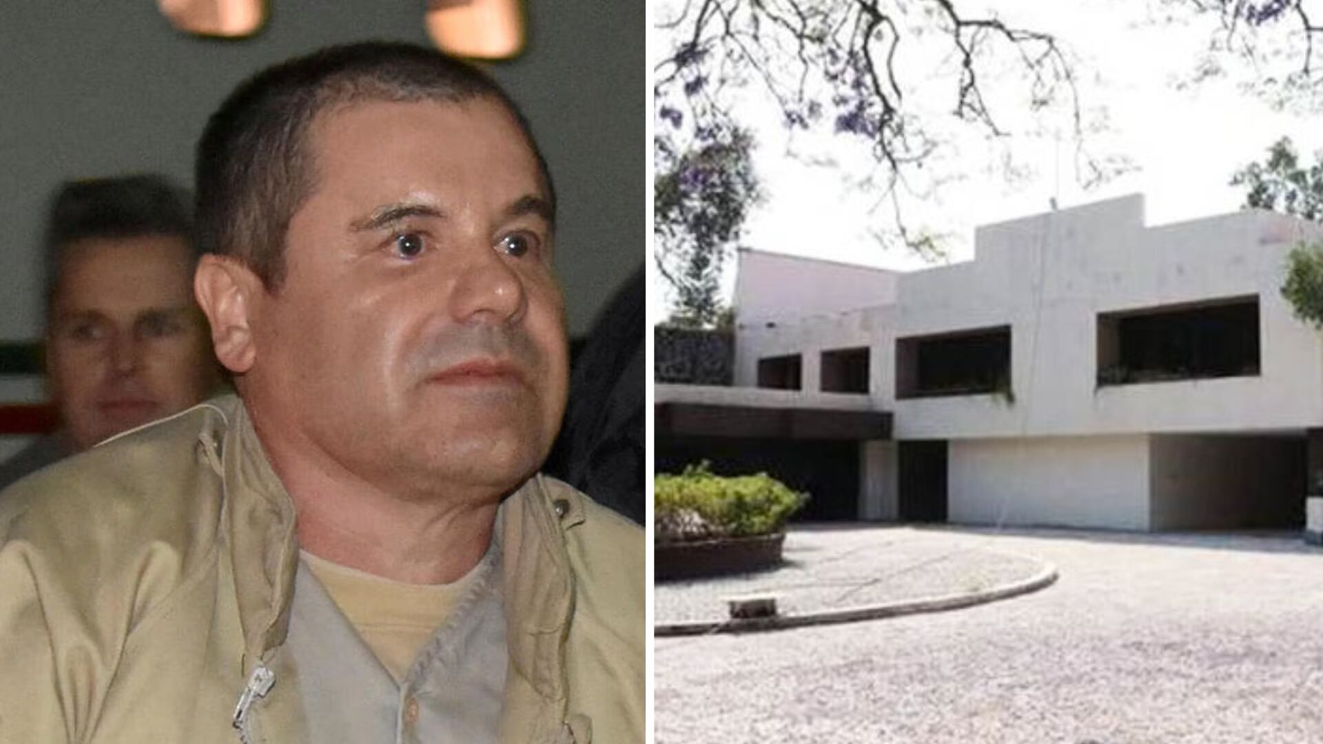La casa de 'El Chapo' en Culiacán