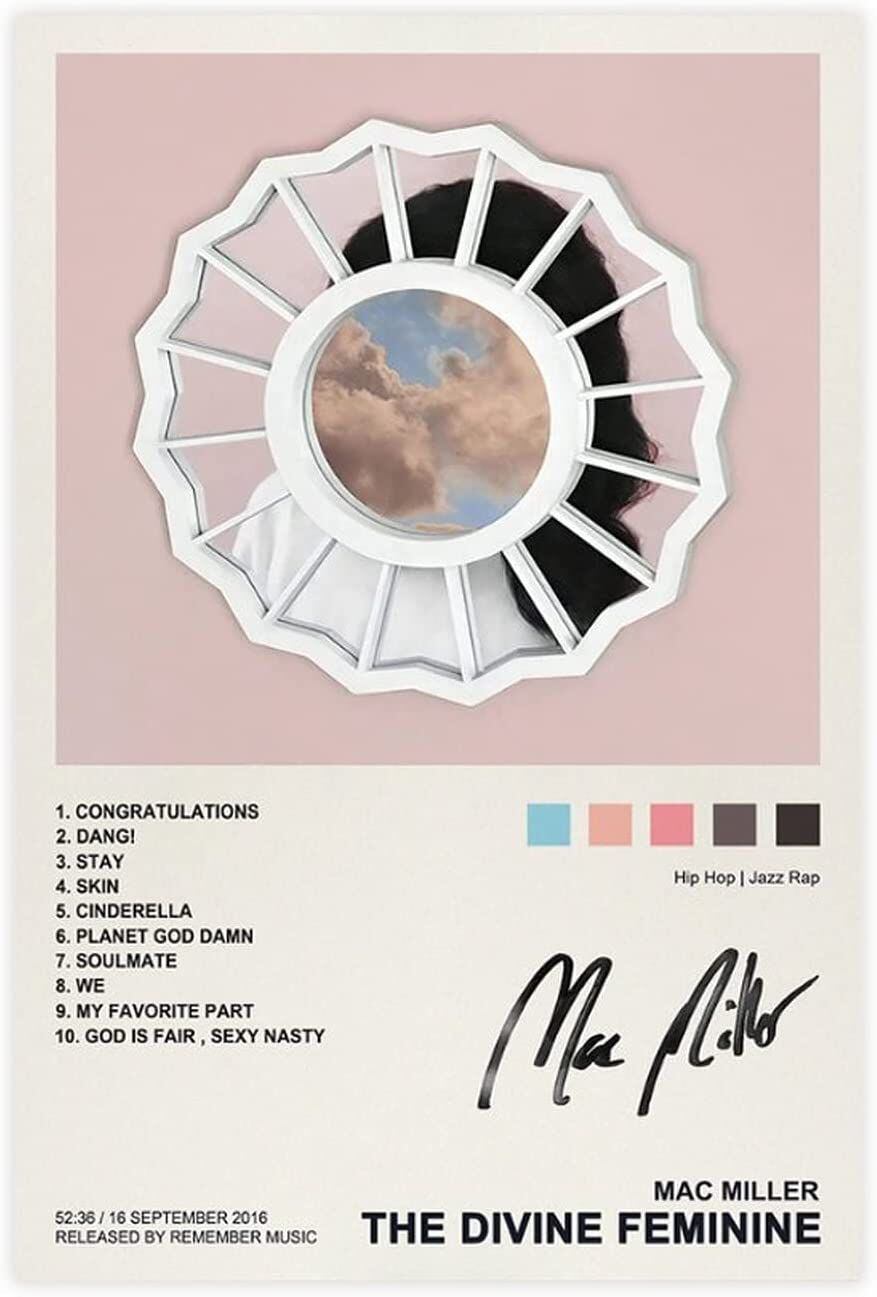 Esta es la portada del álbum de Mac Miller para el que colaboró Carlos Vives |