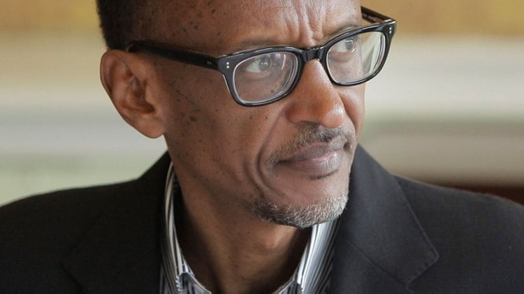 Paul Kagame, líder del Frente Patriótico Ruandés y hombre fuerte de Ruanda desde 1994