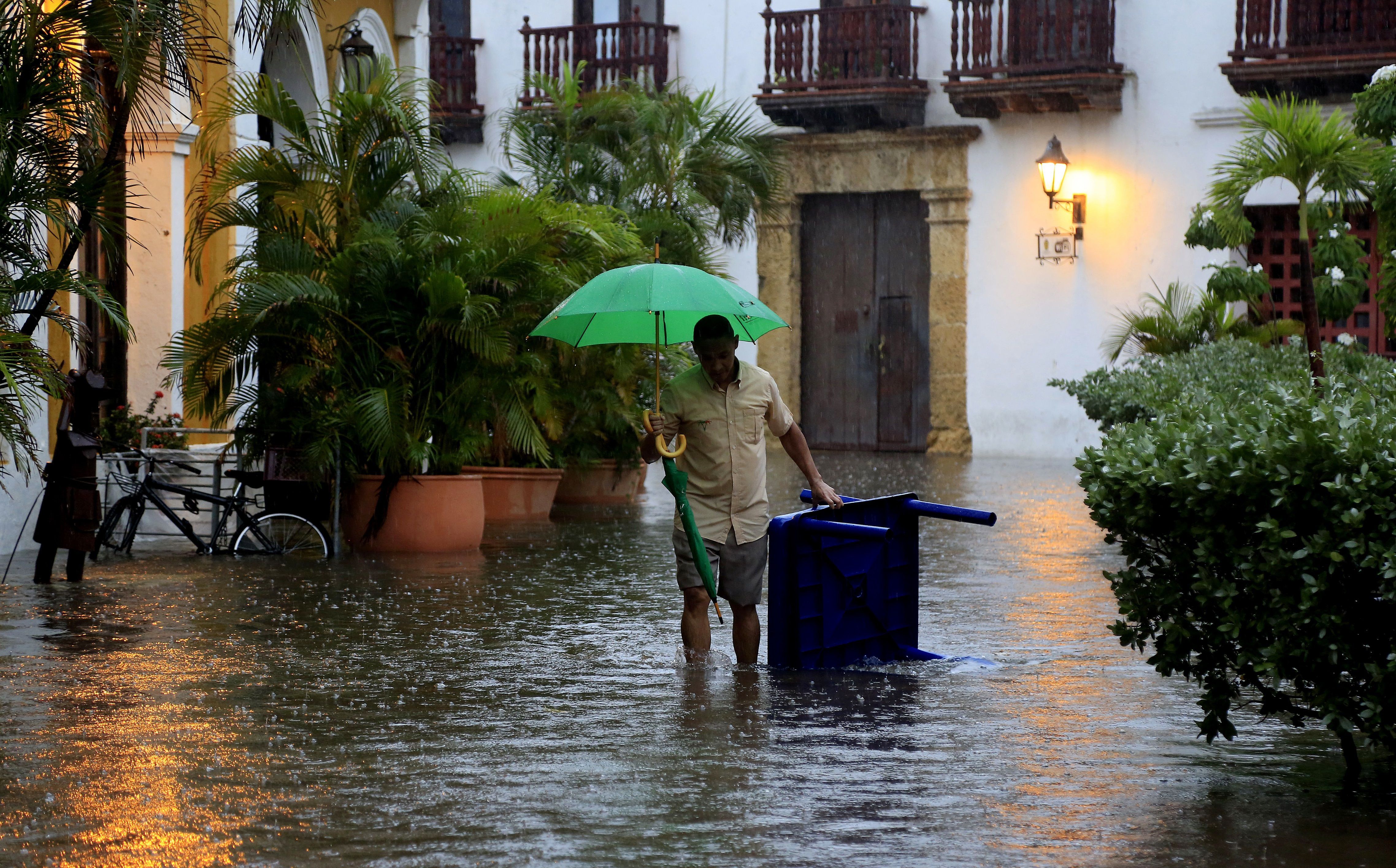 The climate in Cartagena is semi-arid, characterized by being warm and dry, although the breeze makes it somewhat pleasant (EFE)