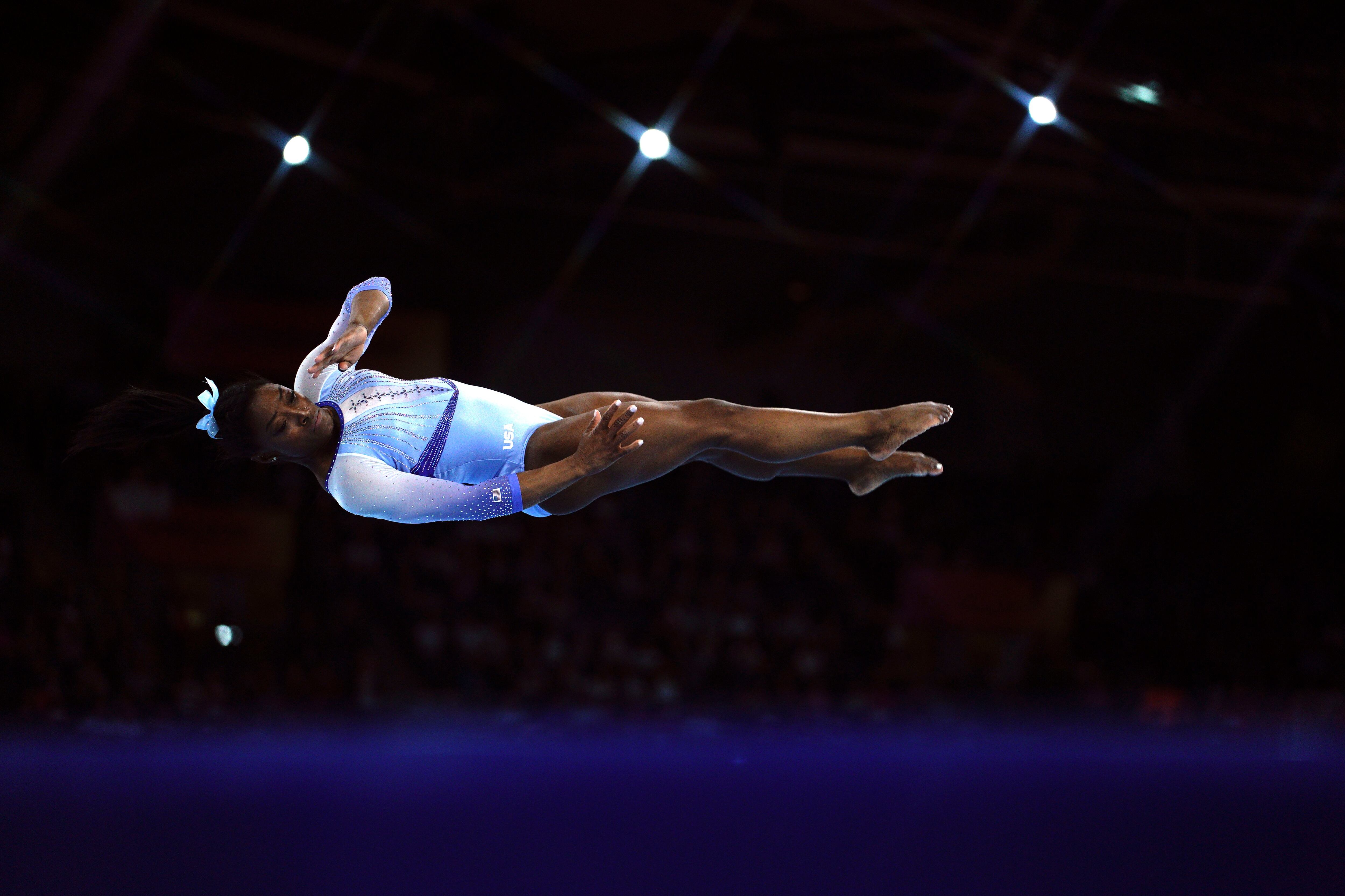 La estadounidense está clasificada a cuatro finales en el Mundial (AFP)