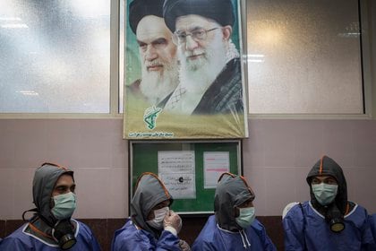 08/04/2020 Personas con mascarilla en Teherán durante la pandemia de coronavirus en Irán
POLITICA INTERNACIONAL
Rouzbeh Fouladi/ZUMA Wire/dpa
