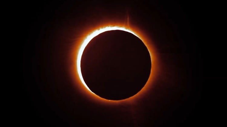 El eclipse solar total ocurrirá en Argentina y Chile el 2 de julio de 2019