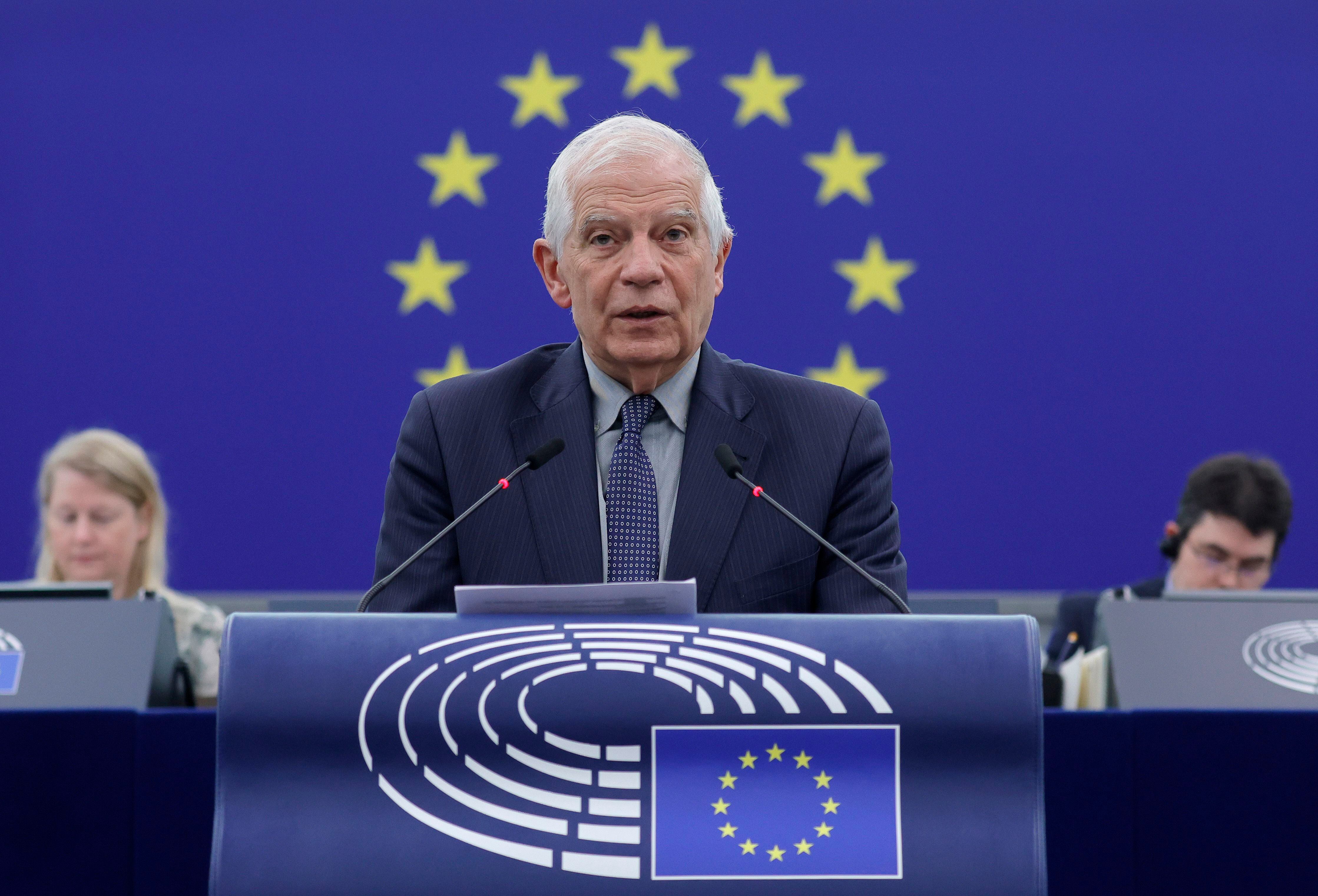 Borrell llamó a los Estados miembro a tener responsabilidad estratégica (EFE)