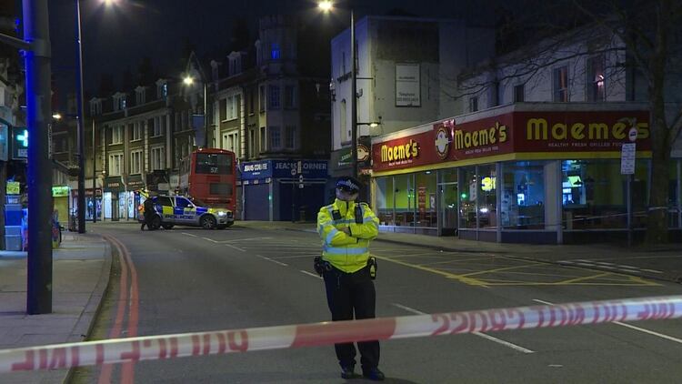 Un ataque con cuchillo 