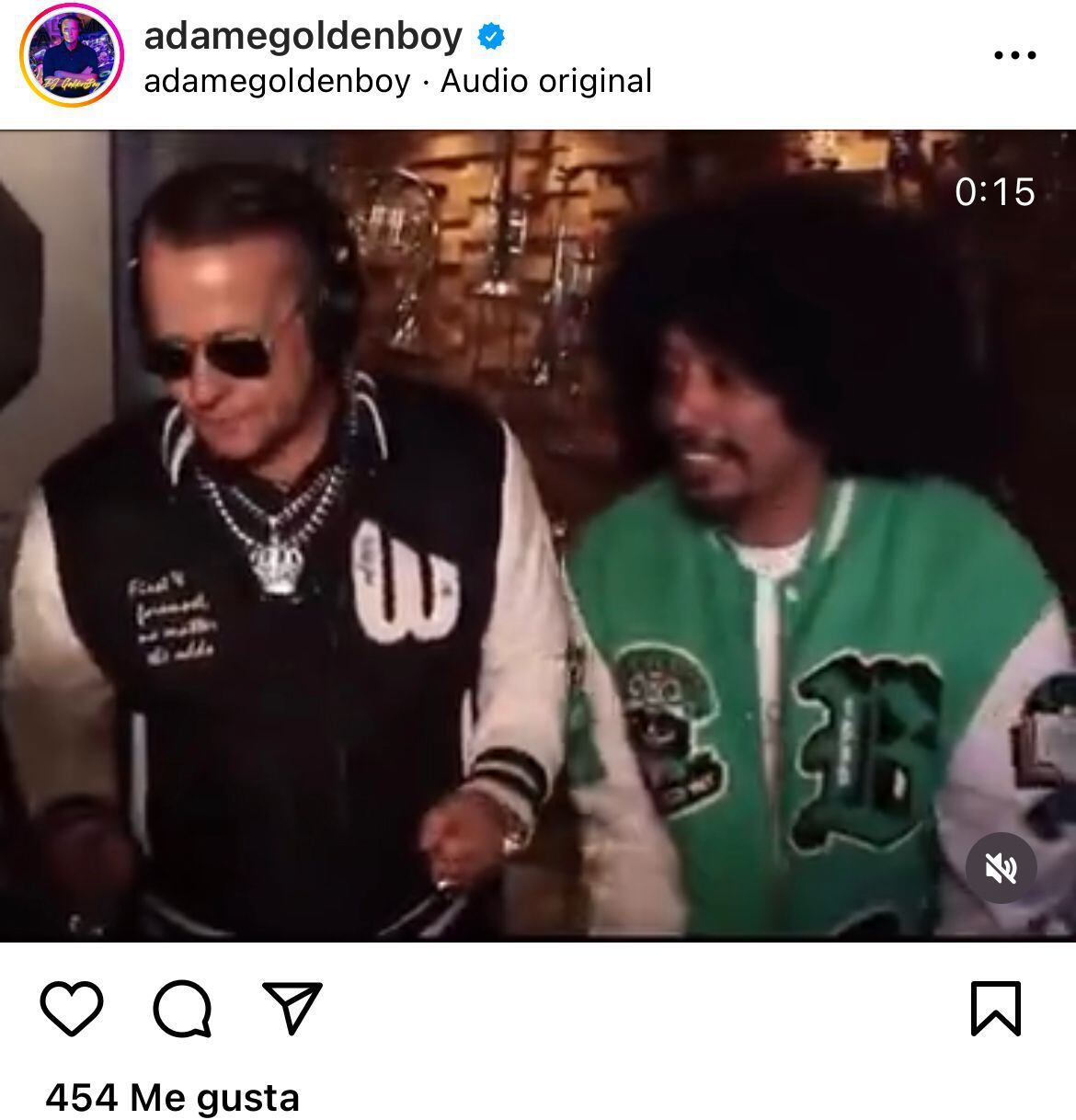 El actor ahora es músico (Foto: Captura Instagram)