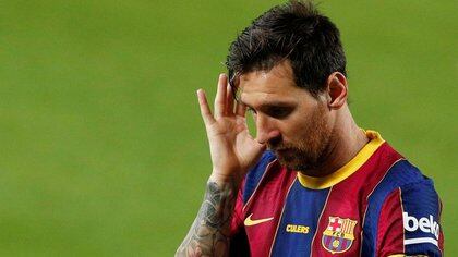 Lionel Messi marcó un gol temprano en el tiempo de Ronald Koeman como entrenador del Barcelona (Reuters)