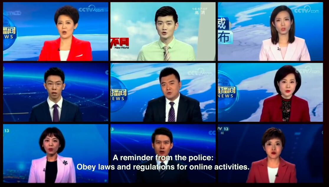 "Un recordatorio de la policía: obedezcan las leyes y regulaciones para las actividades en línea. Nadie puede difundir rumores en línea”, señalaron los medios chinos