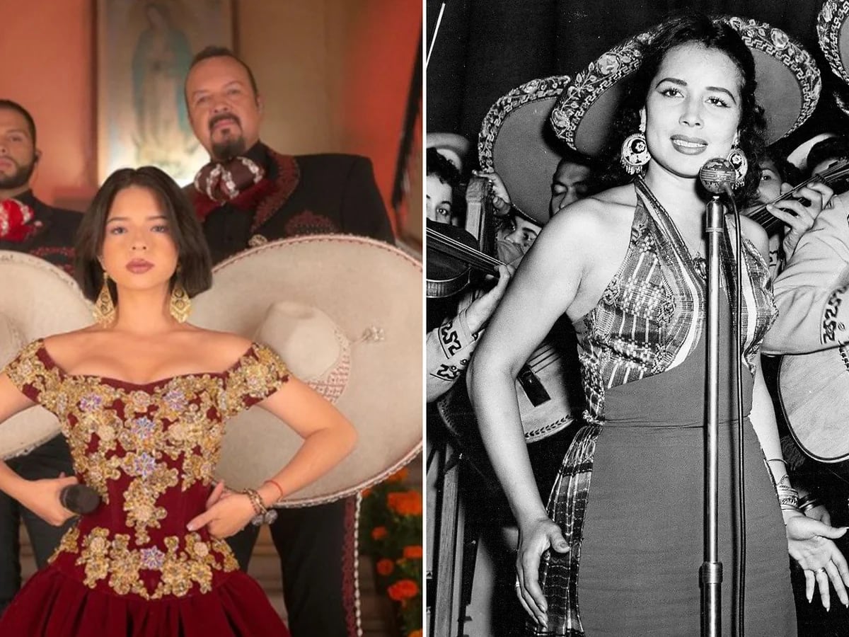 Cuál es el tema que Ángela Aguilar grabó en honor a Flor Silvestre en su  disco “Mexicana Enamorada” - Infobae