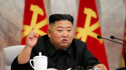 Kim Jon-un reapareció en una reunión militar del Partido de los Trabajadores (REUTERS)