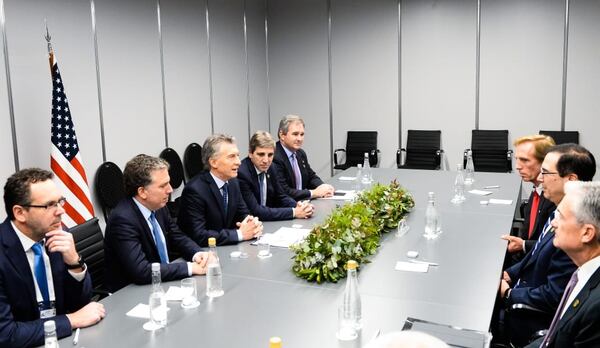 El julio pasado, en el marco de una reuniÃ³n ministerial del G20, Macri se reuniÃ³ con Munchin y con el presidente de la Fed, Jerome Powell