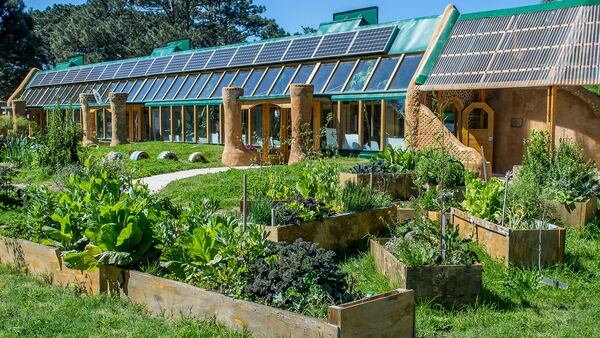 Escuela sustentable construida en Uruguay