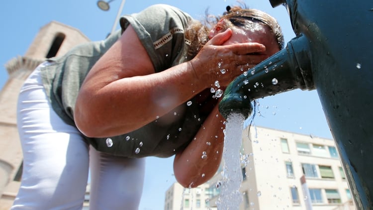 Ola de calor en Europa (REUTERS/Jean-Paul Pelissier)