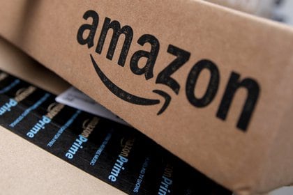 Una caja utilizada por Amazon para sus envíos (REUTERS/Mike Segar)