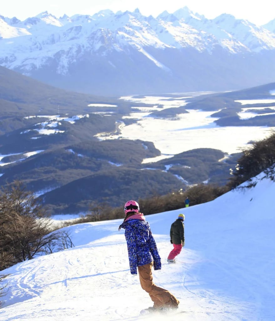 Cerro Castor es el centro de esquí más austral del mundo.
