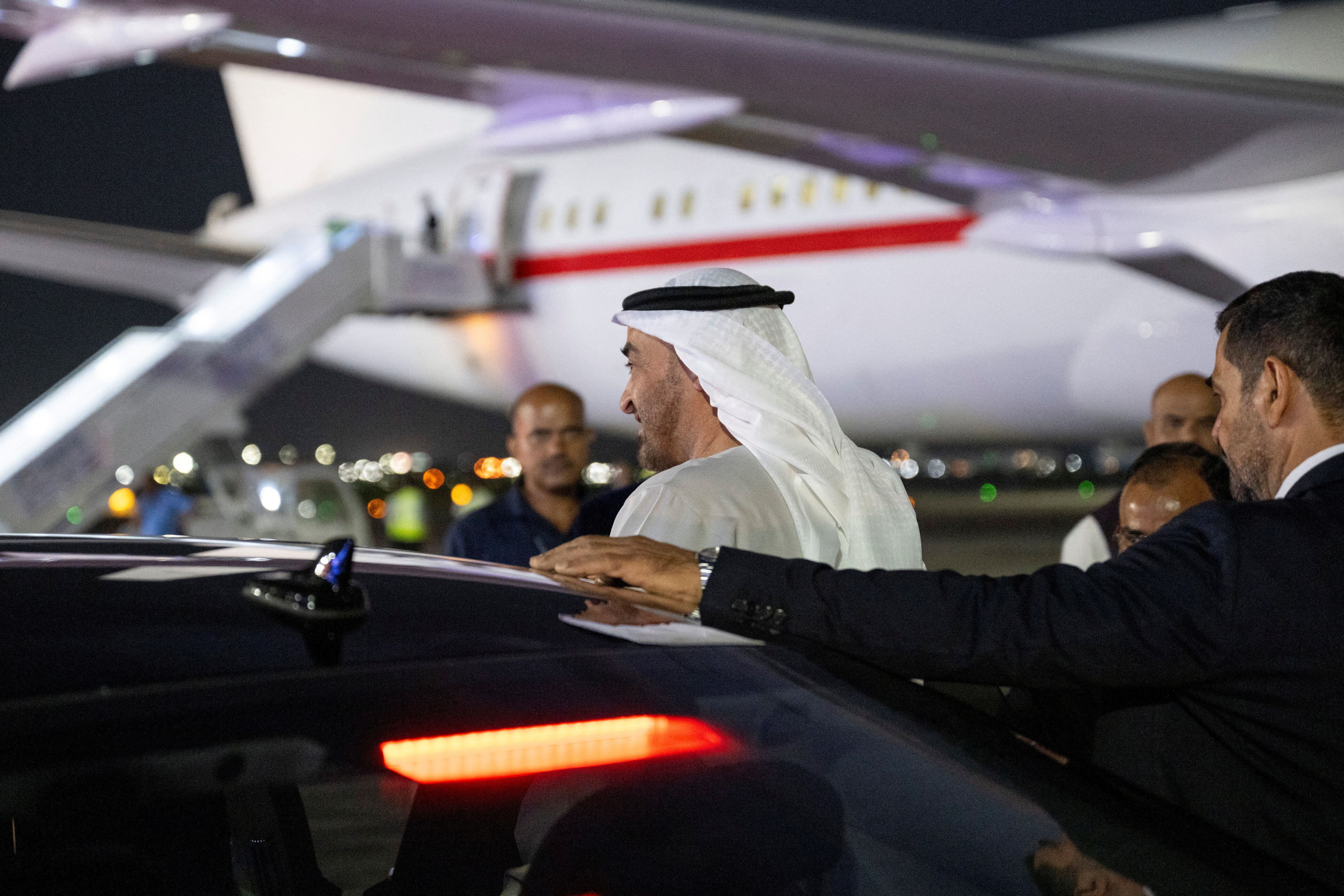 El príncipe árabe Mohammed bin Salman llegó a la India para participar en la cumbre del G20. (REUTERS)
