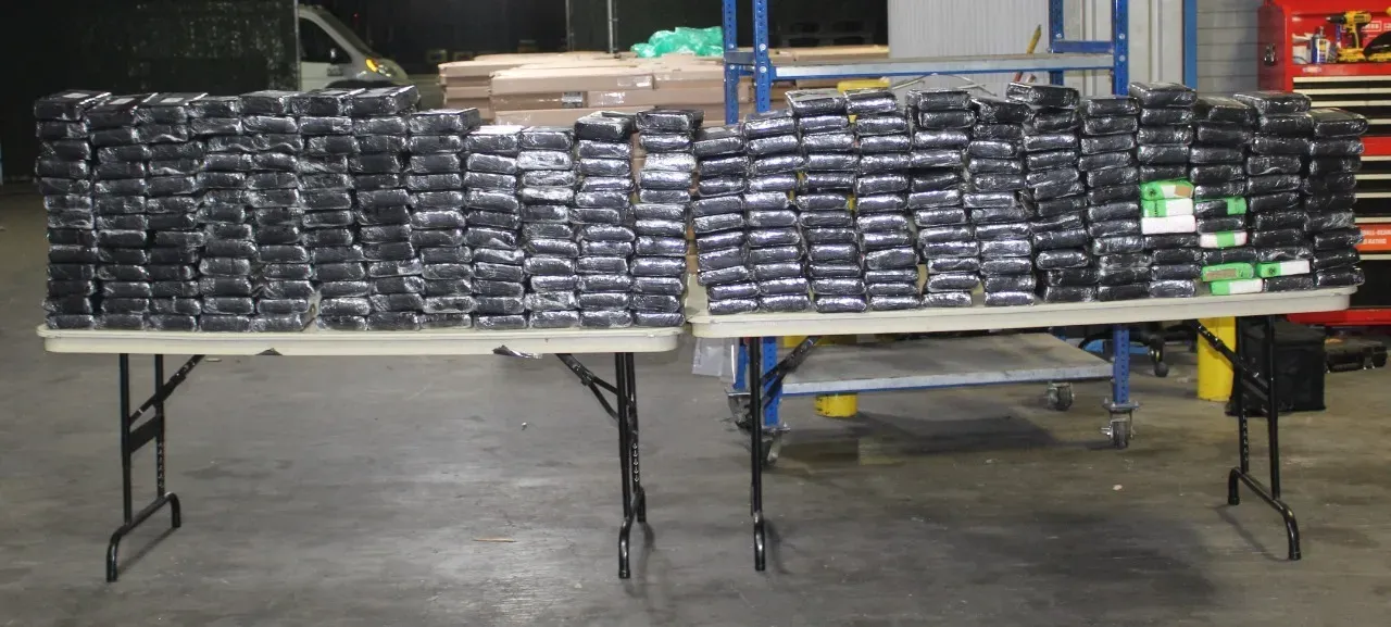 Decomisaron cocaína con valor de más de 7 millones de dolares en Tamaulipas