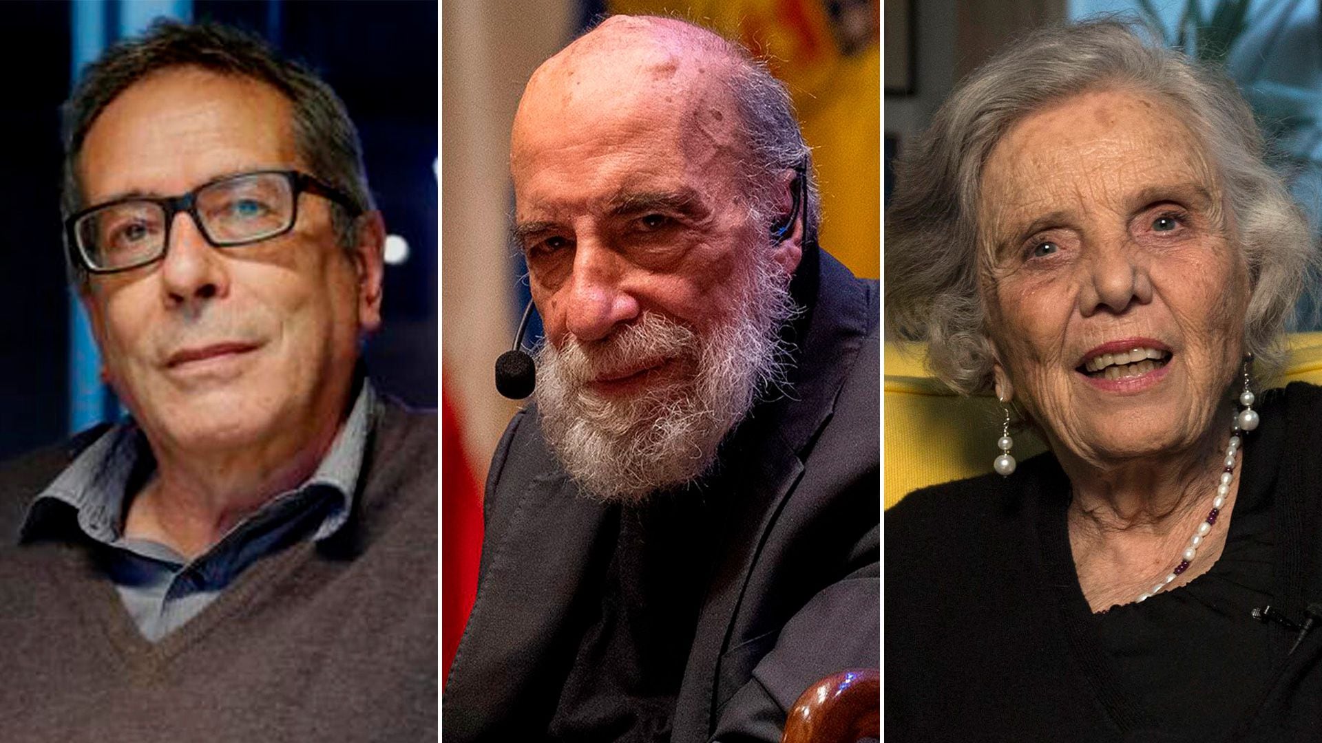 César Aira, Raúl Zurita y Elena Poniatowska, tres voces potentes de Latinoamérica, en carrera por el Nobel de Literatura.