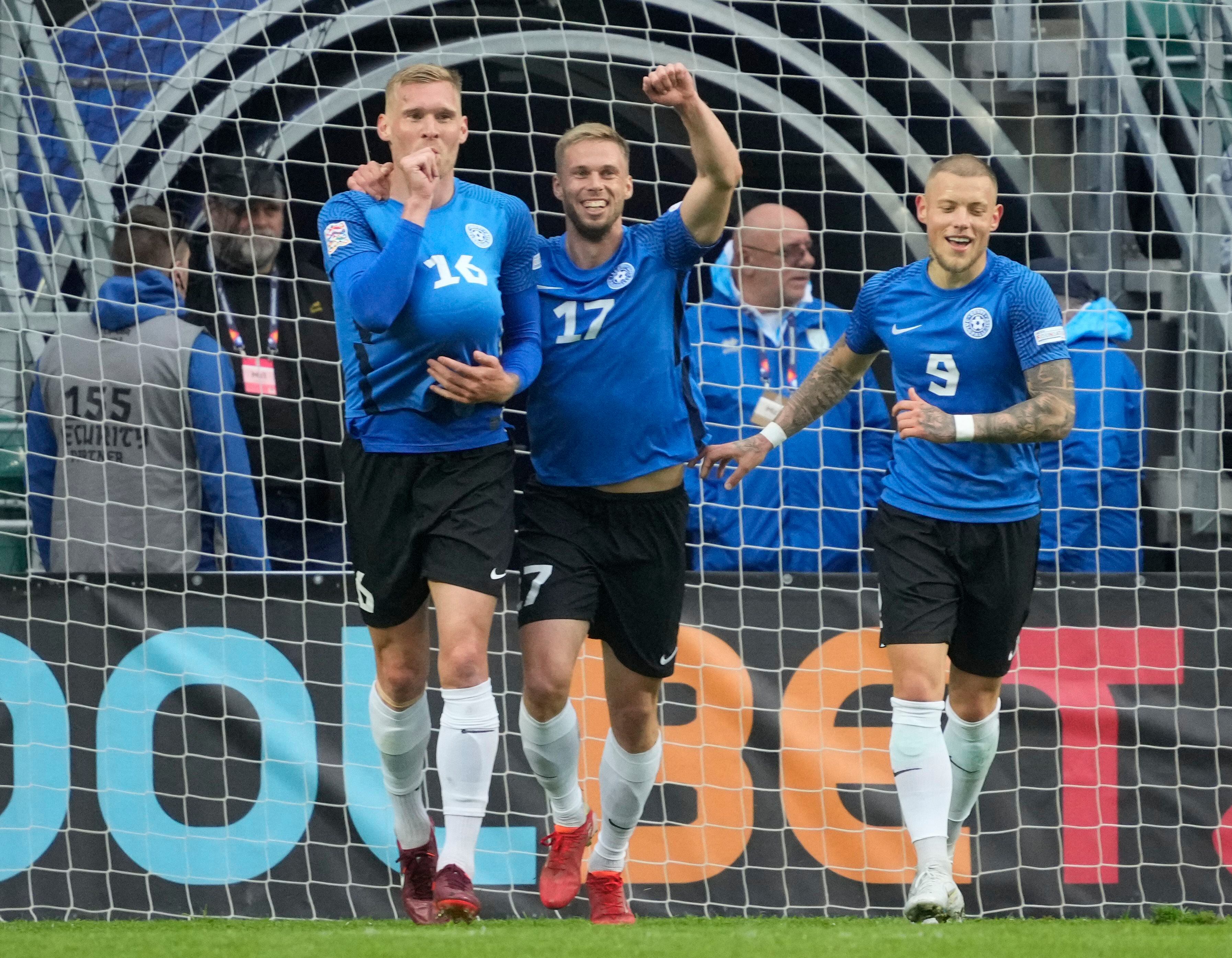 Estonia es actualmente una de las peores selecciones de la UEFA (Foto: REUTERS)