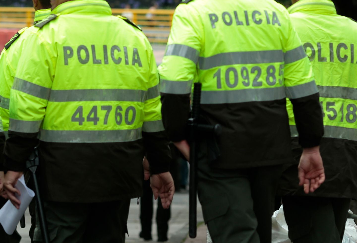 Imagen de referencia, policías de Colombia. 